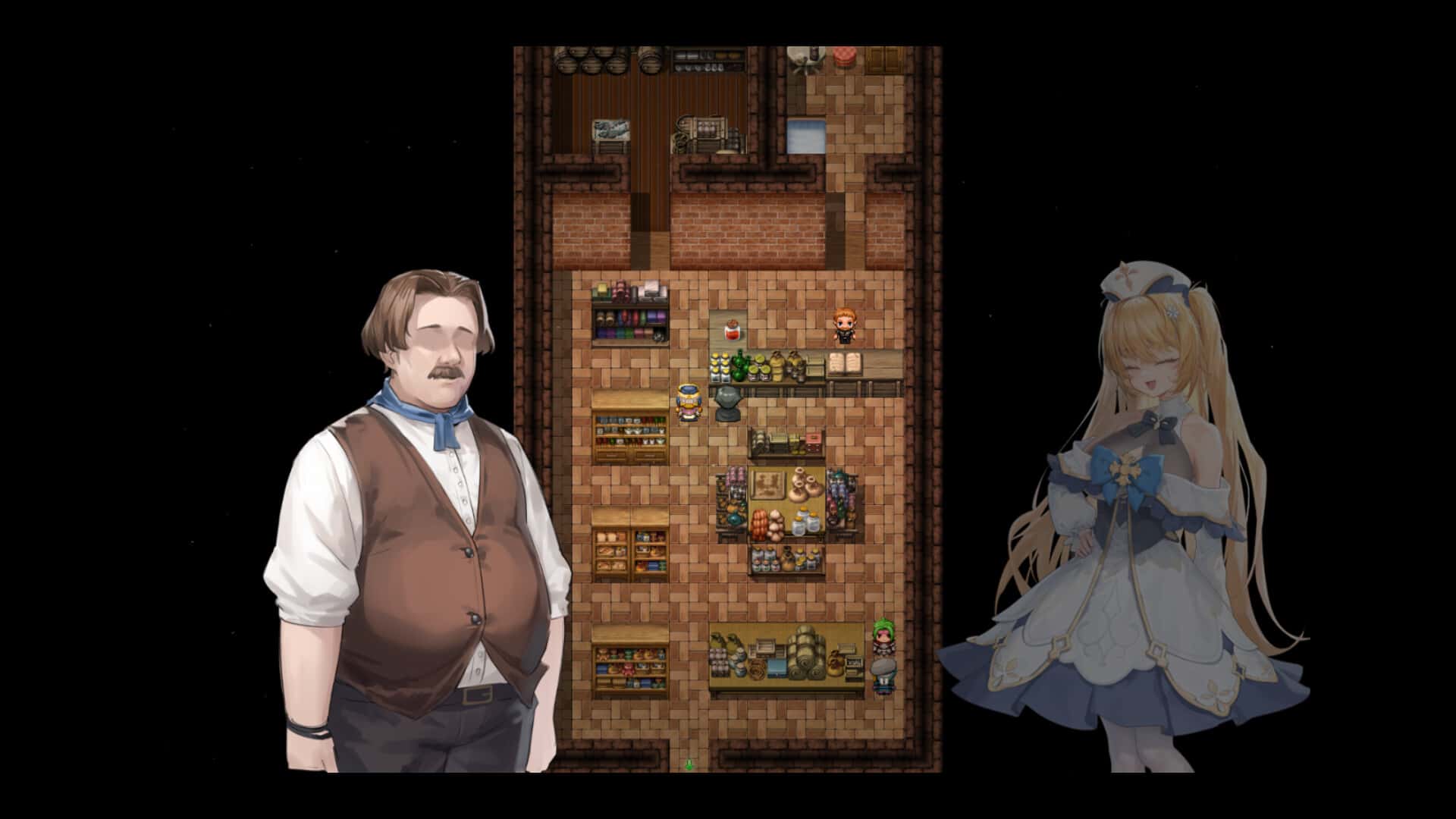 影色渐染~阿斯林顿的妹神官插画